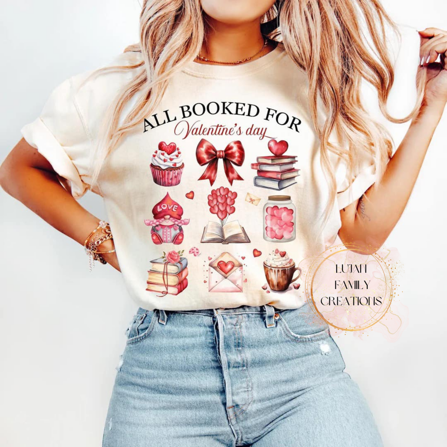 All Booked for Valentines T-Shirt