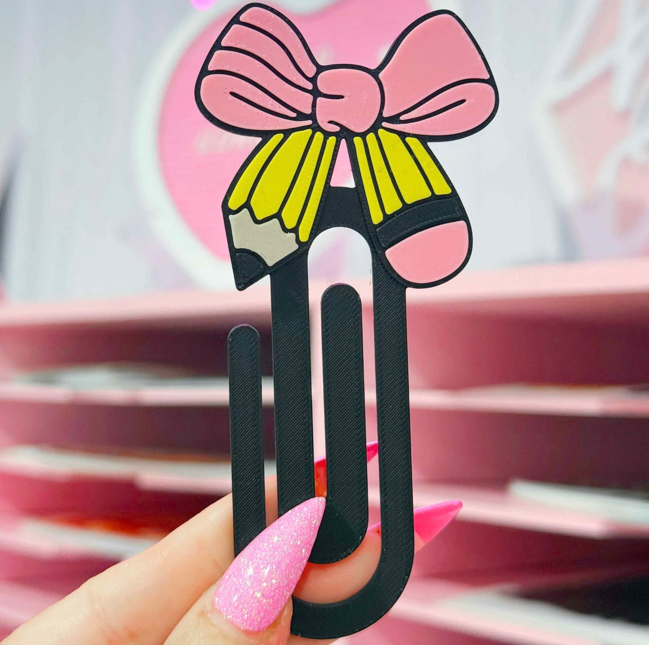 Pencil Bow Bookmark