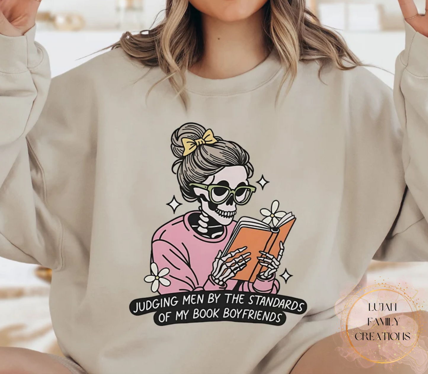Judging Men By Book Boyfriends- Crewneck