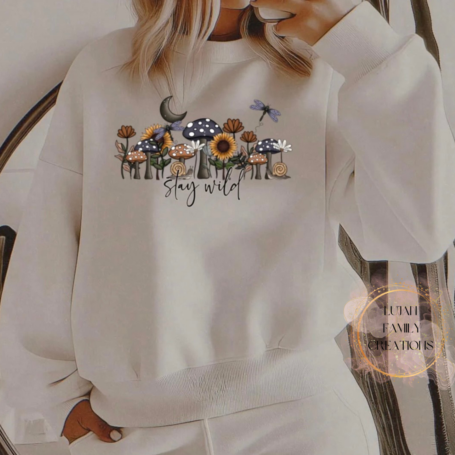 Stay Wild- Crewneck