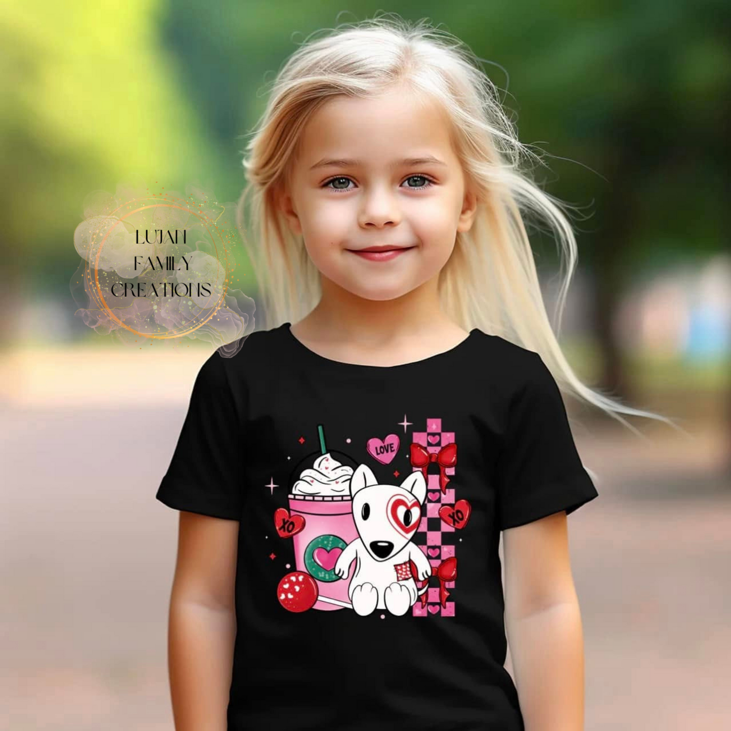 Coffee, Cake Pop & Dog Kids T-Shirt