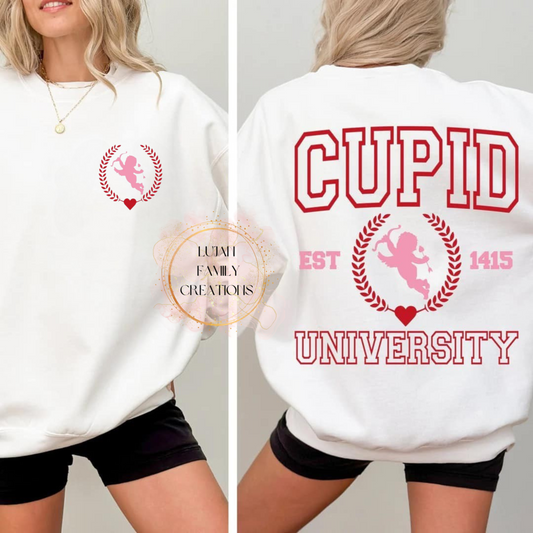 Cupid University Crewneck