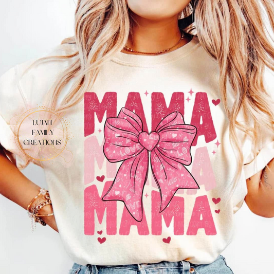 MAMA Big Bow T-Shirt